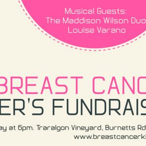 A5 Flyer Design Traralgon | Breast Cancer Kicker's Fundraiser